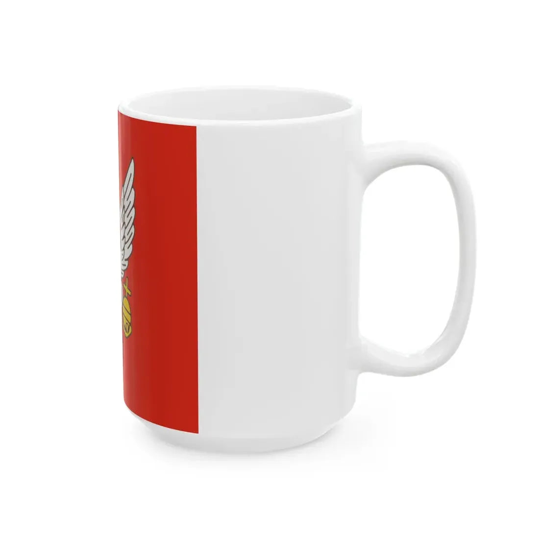 Standard of the Duchy of Warsaw (Poland) White Coffee Mug - Go Mug Yourself