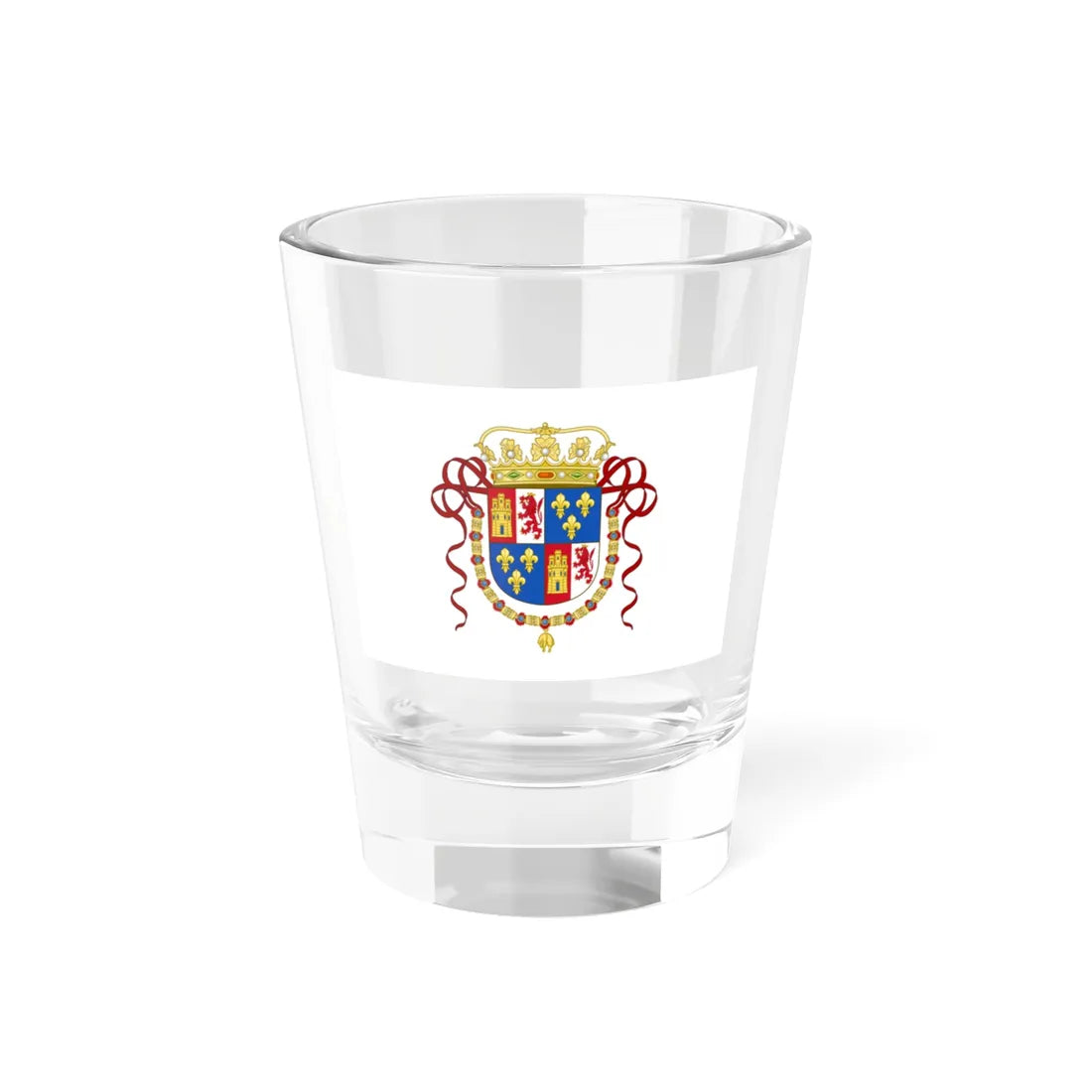 Standard of the Dukedom of Medinaceli (Spain) Shot Glass 1.5oz 1.5oz - Go Mug Yourself