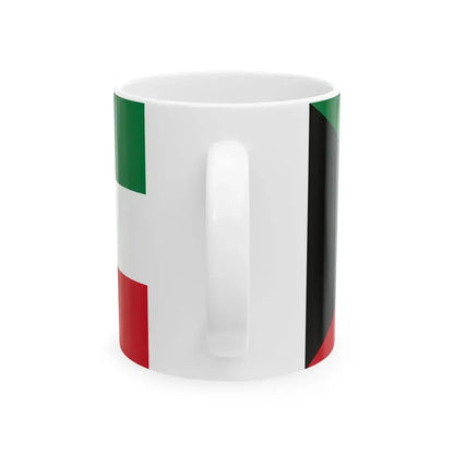 Standard of the Emir of Kuwait (Kuwait) White Coffee Mug - Go Mug Yourself