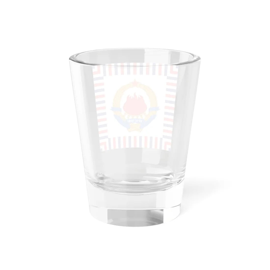 Standard of the Federal Secretary of National Defense of SFR Yugoslavia (Yugoslavia) Shot Glass 1.5oz - Go Mug Yourself