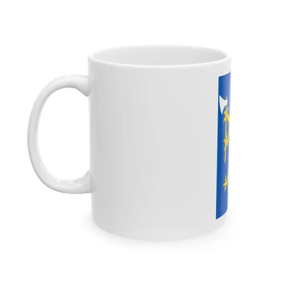 Standard of the Finnmark Home Guard District 17 (Norway) White Coffee Mug - Go Mug Yourself