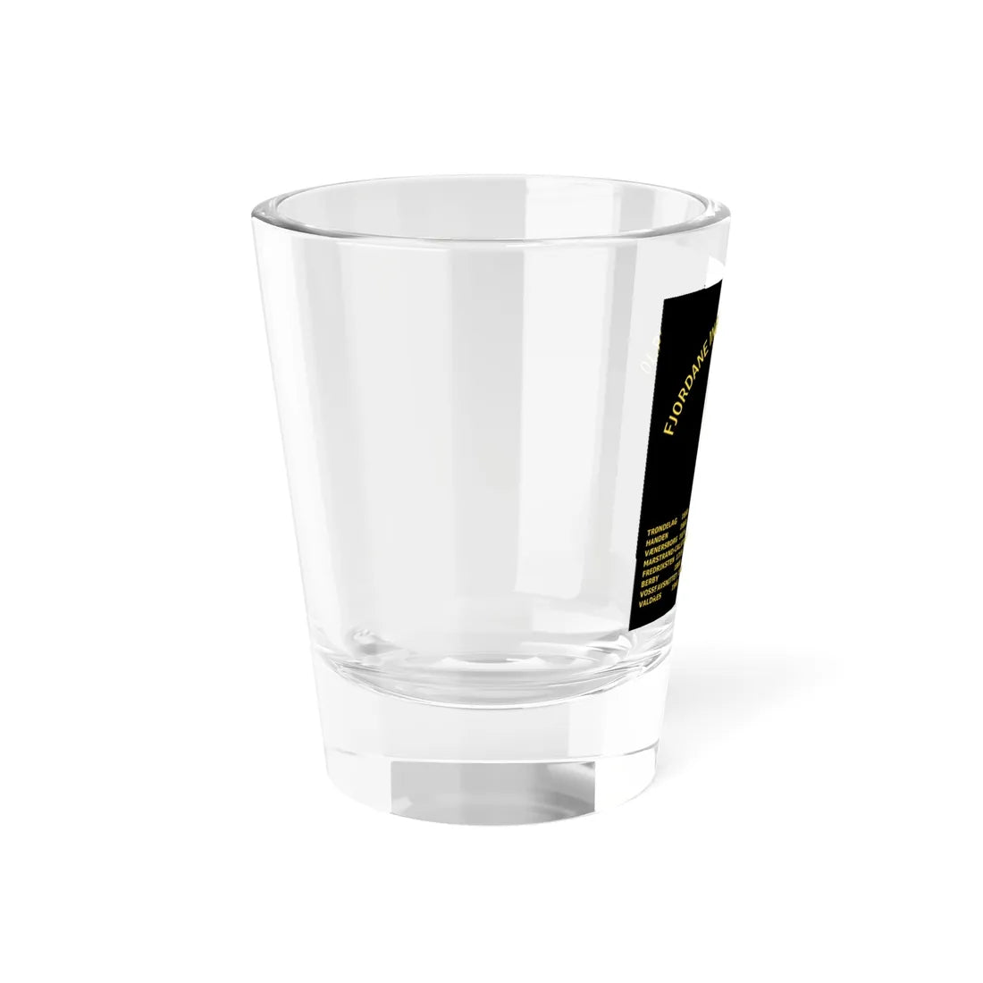 Standard of the Fjordane Infantry Regiment No.10 (Norway) Shot Glass 1.5oz - Go Mug Yourself