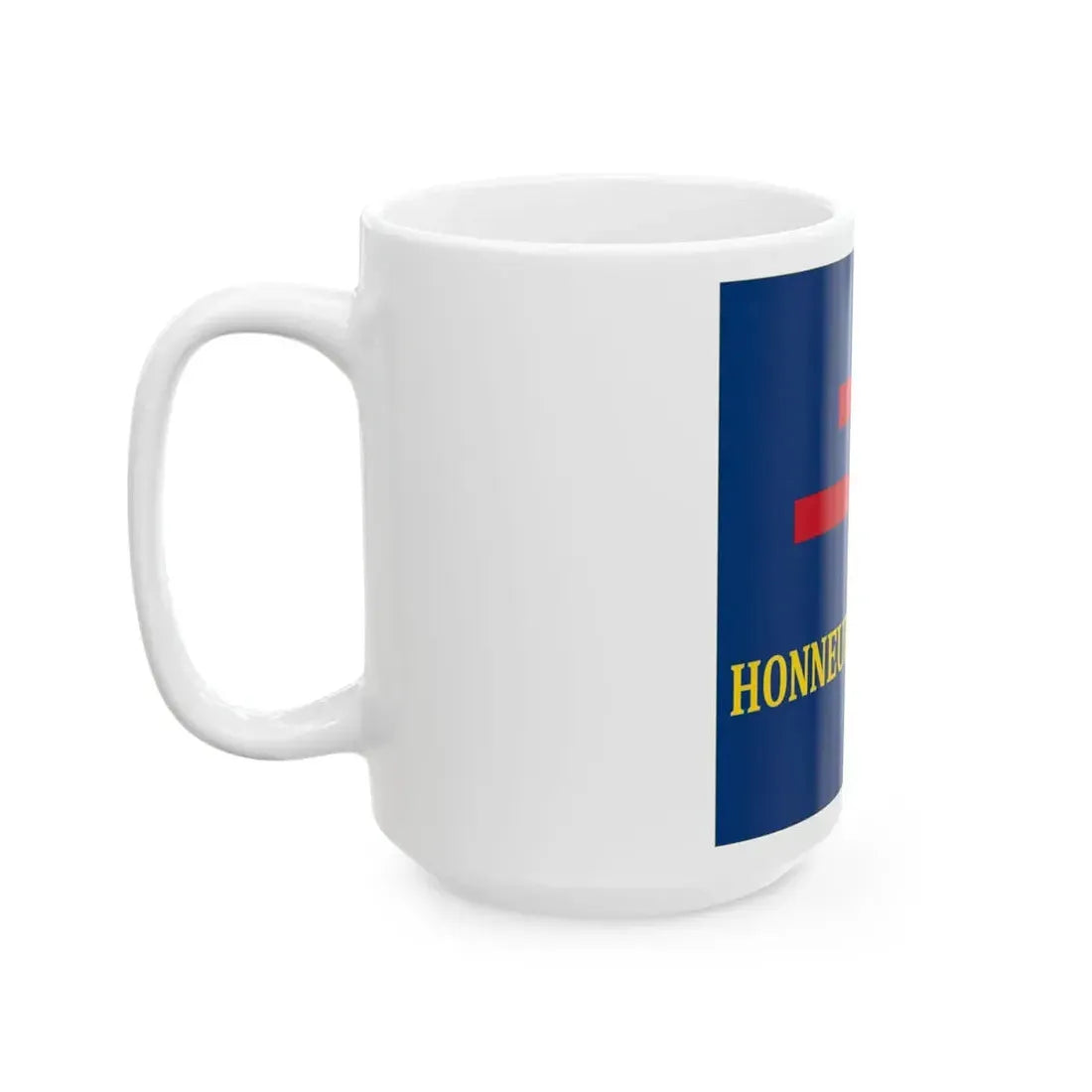 Standard of the Free French Government of Chad 1940-1942 (Chad) White Coffee Mug - Go Mug Yourself