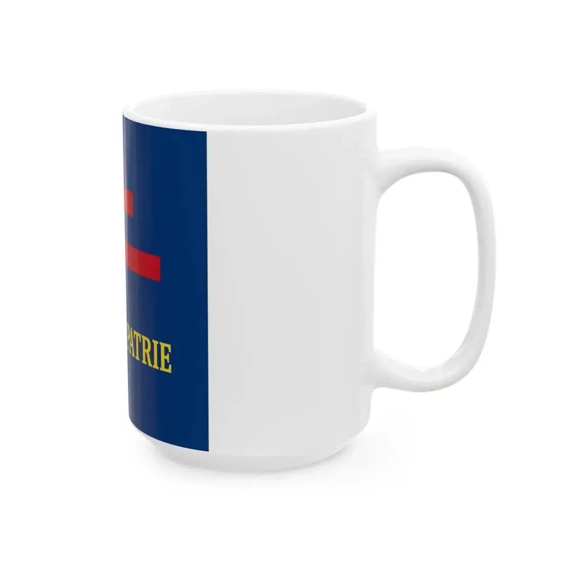 Standard of the Free French Government of Chad 1940-1942 (France) White Coffee Mug - Go Mug Yourself