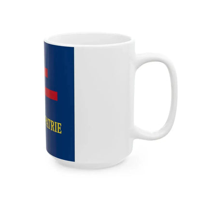 Standard of the Free French Government of Chad 1940-1942 (France) White Coffee Mug - Go Mug Yourself