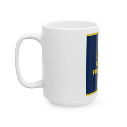 Standard of the French Community (Burkina Faso) White Coffee Mug - Go Mug Yourself