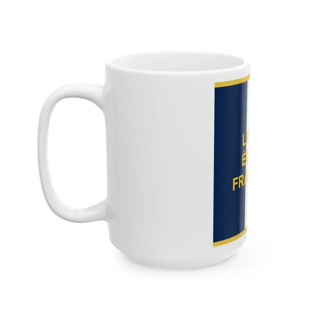 Standard of the French Community (Mali) White Coffee Mug - Go Mug Yourself