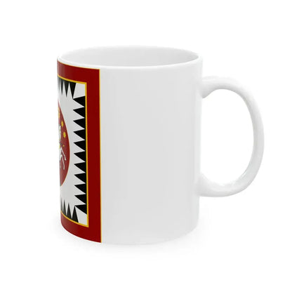 Standard of the Government of the First Republic of Georgia (Georgia) White Coffee Mug - Go Mug Yourself
