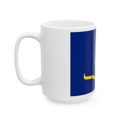 Standard of the Governor-General of Barbados (Barbados) White Coffee Mug - Go Mug Yourself