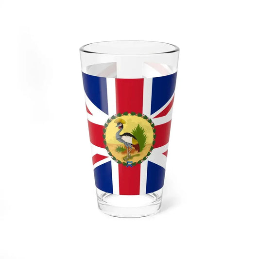 Standard of the Governor of the Uganda Protectorate (Uganda) Pint Glass 16oz 16oz - Go Mug Yourself