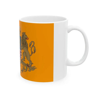 Standard of the Grand Duke of Luxembourg (Luxembourg) White Coffee Mug - Go Mug Yourself