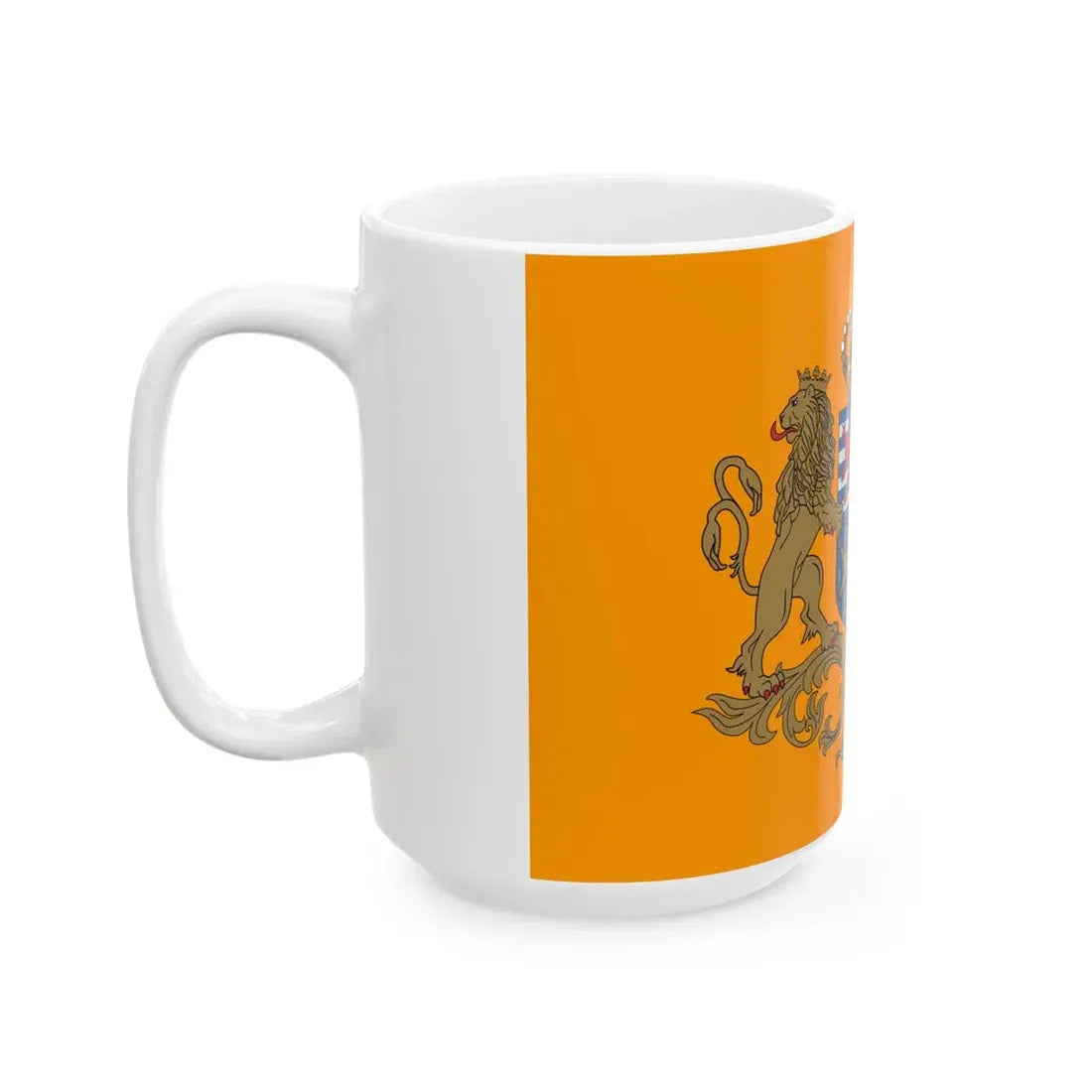 Standard of the Grand Duke of Luxembourg (Luxembourg) White Coffee Mug - Go Mug Yourself