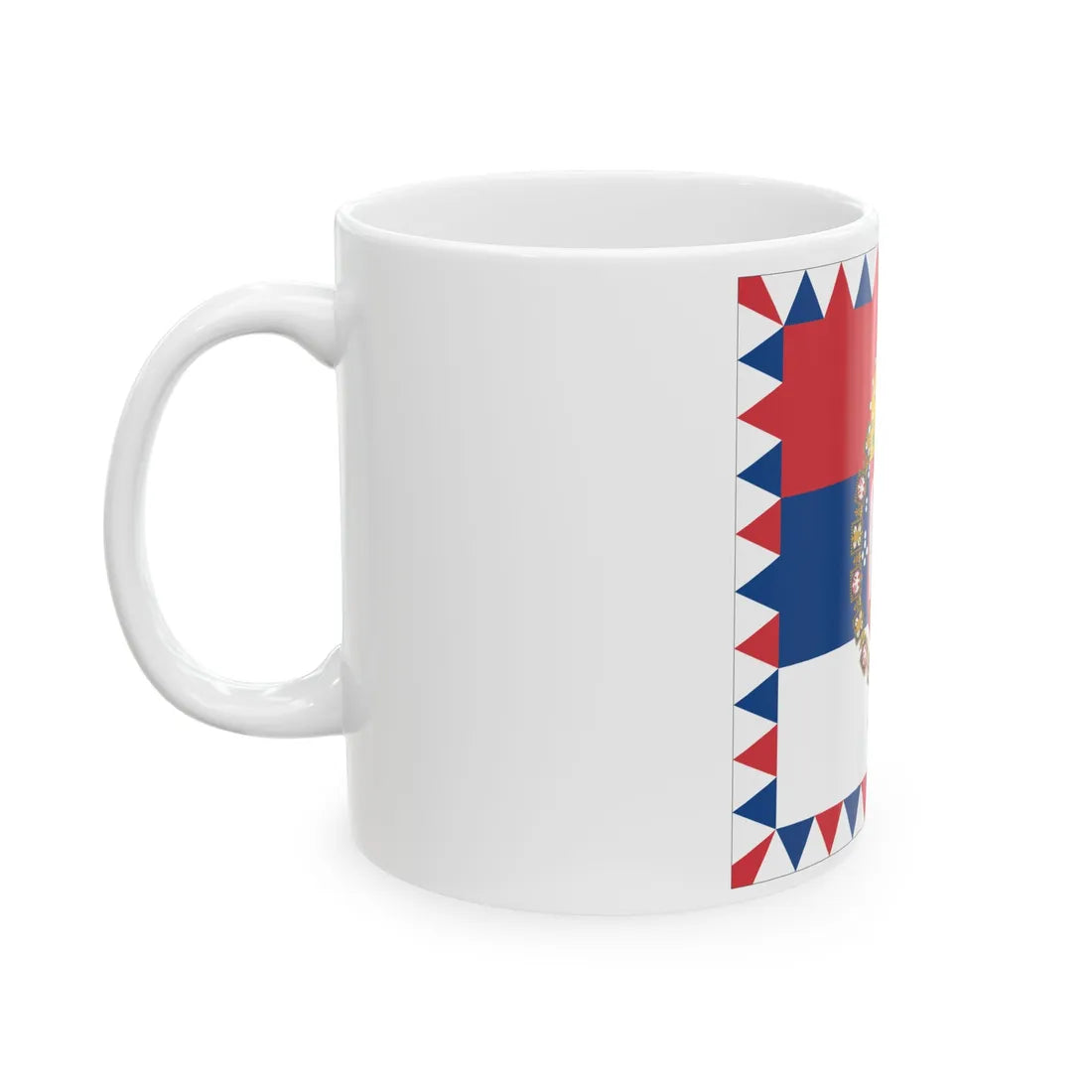 Standard of the Head of the House of Karadjordjevic (Serbia) White Coffee Mug - Go Mug Yourself