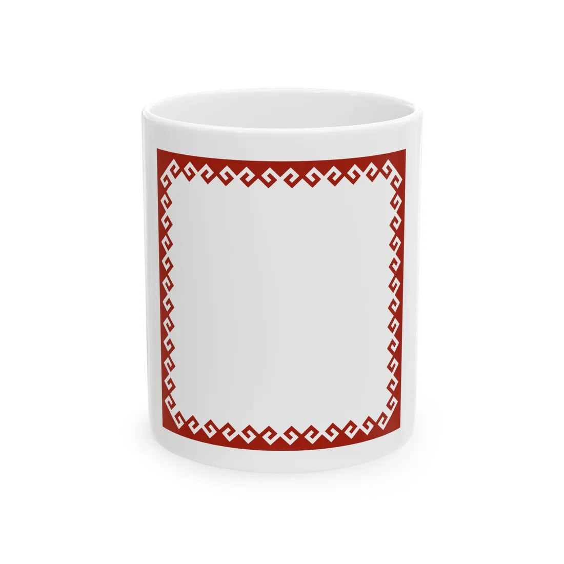 Standard of the Head of the Mari El Republic reverse (Russia) White Coffee Mug 11oz - Go Mug Yourself