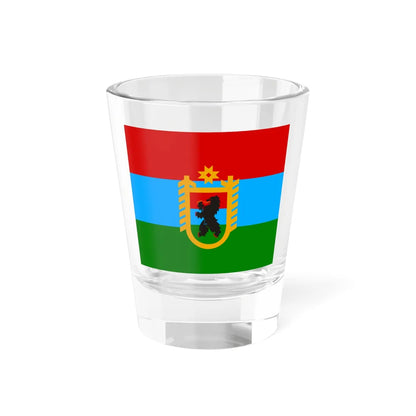 Standard of the Head of the Republic of Karelia (Russia) Shot Glass 1.5oz 1.5oz - Go Mug Yourself