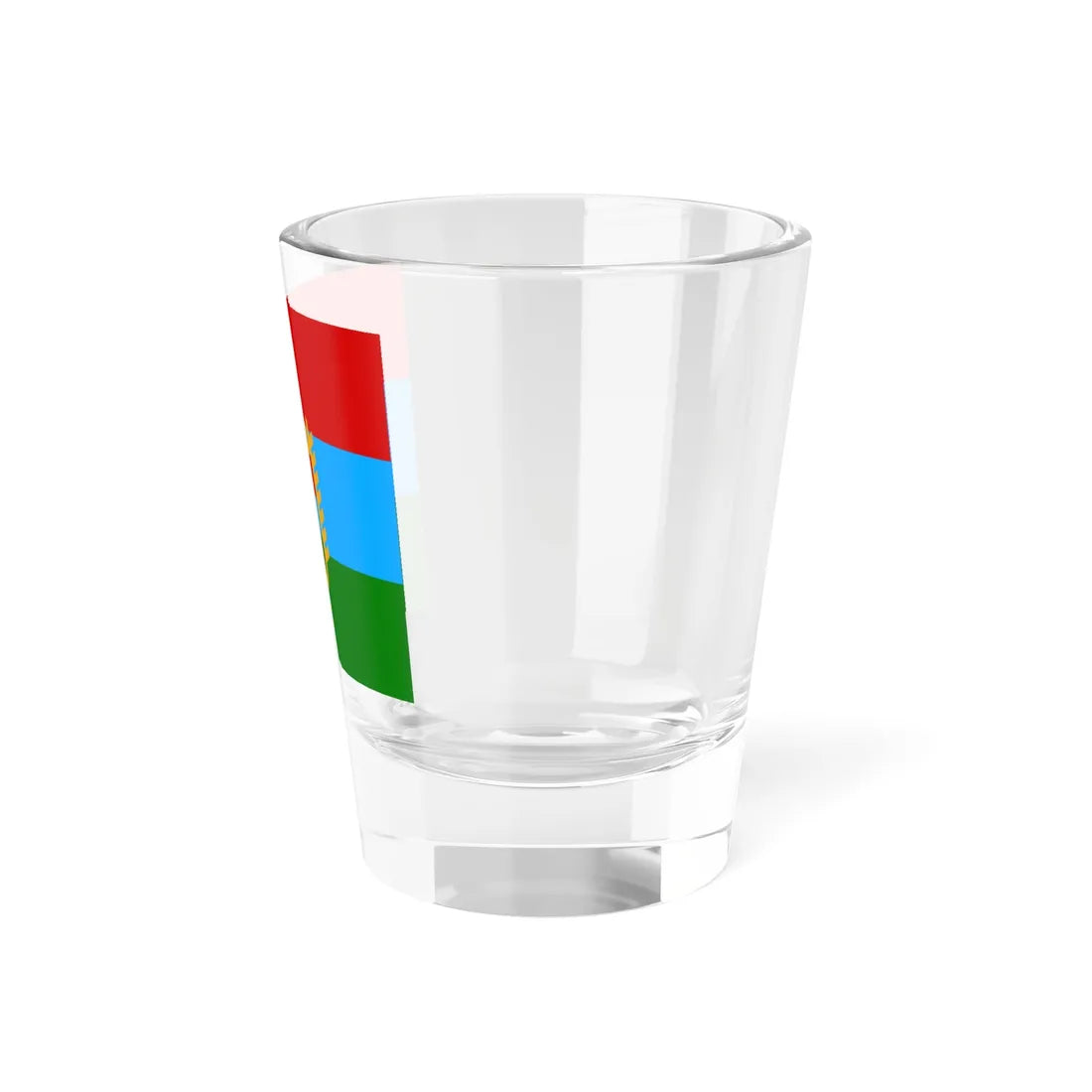 Standard of the Head of the Republic of Karelia (Russia) Shot Glass 1.5oz - Go Mug Yourself