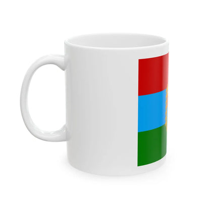 Standard of the Head of the Republic of Karelia (Russia) White Coffee Mug - Go Mug Yourself