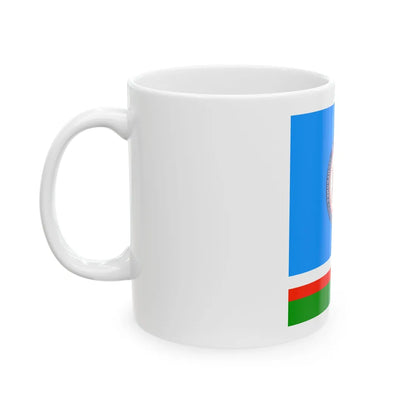 Standard of the Head of the Sakha Yakut Republic (Russia) White Coffee Mug - Go Mug Yourself