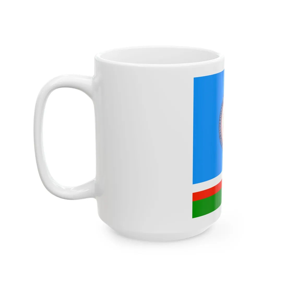 Standard of the Head of the Sakha Yakut Republic (Russia) White Coffee Mug - Go Mug Yourself
