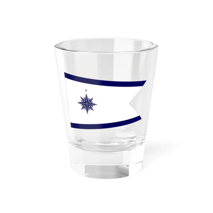 Standard of the Japan Coast Guard Commandant-bordered (Japan) Shot Glass 1.5oz 1.5oz - Go Mug Yourself
