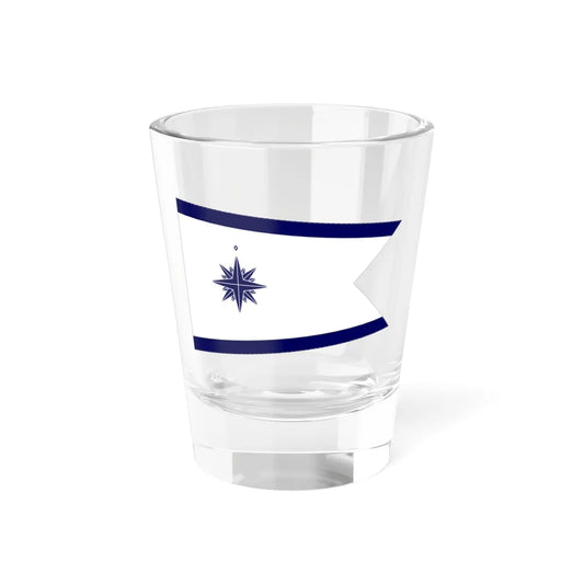 Standard of the Japan Coast Guard Commandant-bordered (Japan) Shot Glass 1.5oz 1.5oz - Go Mug Yourself