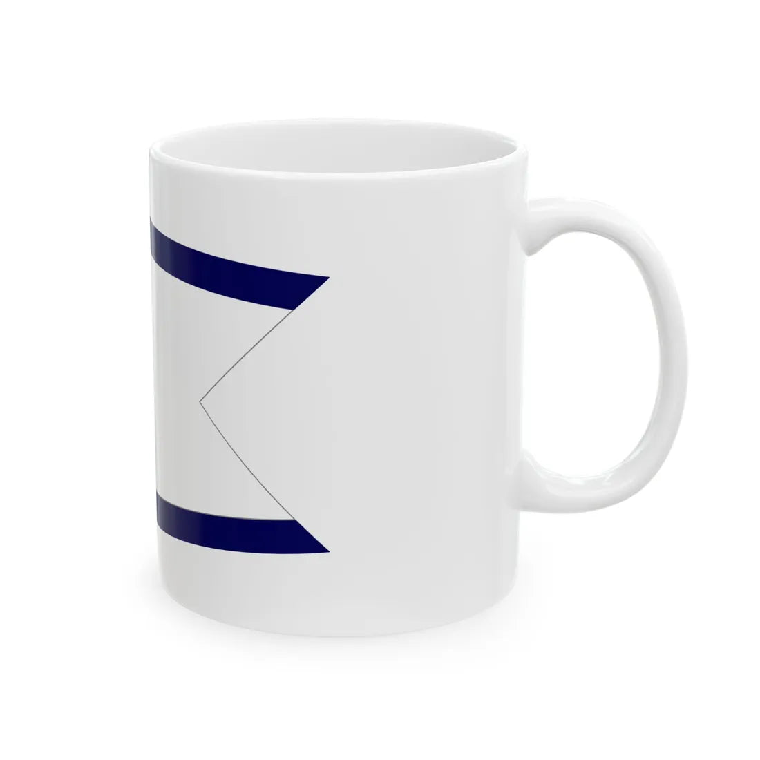 Standard of the Japan Coast Guard Commandant-bordered (Japan) White Coffee Mug - Go Mug Yourself