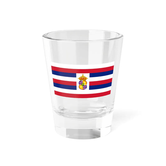 Standard of the King Kalakaua (United States) Shot Glass 1.5oz 1.5oz - Go Mug Yourself