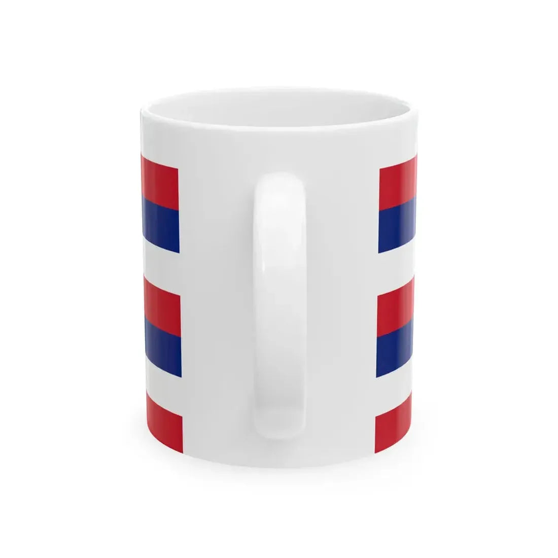 Standard of the King Kalakaua (United States) White Coffee Mug - Go Mug Yourself