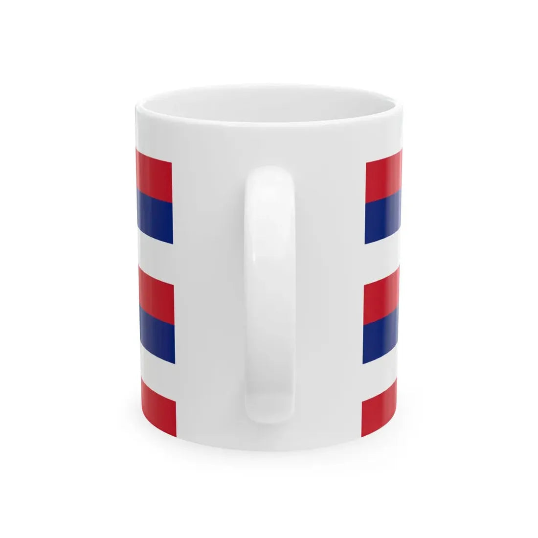 Standard of the King Kalakaua (United States) White Coffee Mug - Go Mug Yourself