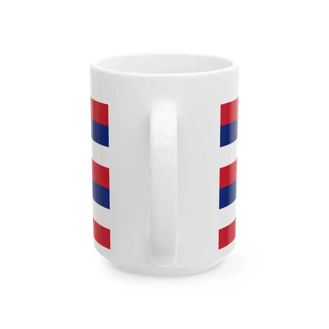Standard of the King Kalakaua (United States) White Coffee Mug - Go Mug Yourself