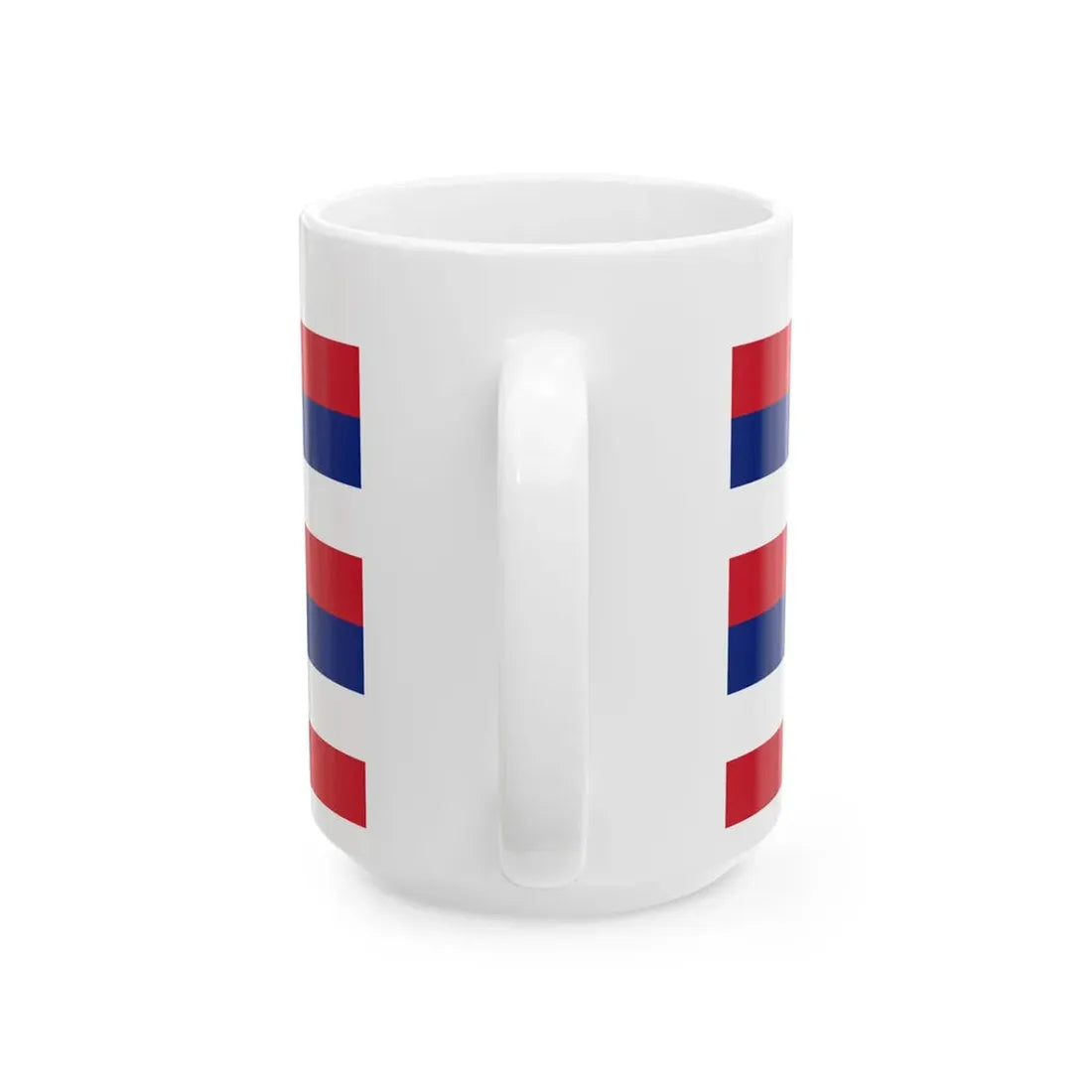 Standard of the King Kalakaua (United States) White Coffee Mug - Go Mug Yourself