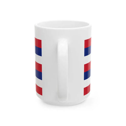 Standard of the King Kalakaua (United States) White Coffee Mug - Go Mug Yourself