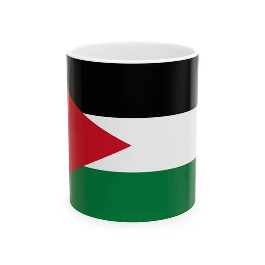 Standard of the King of Jordan (Jordan) White Coffee Mug 11oz - Go Mug Yourself