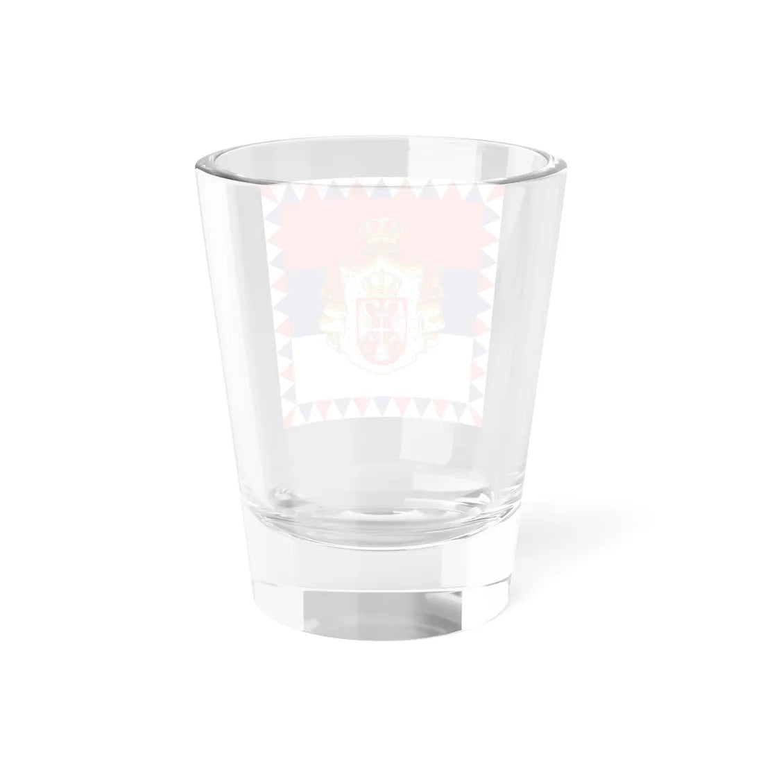 Standard of the King of Serbia 1882-1918 (Serbia) Shot Glass 1.5oz - Go Mug Yourself