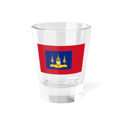 Standard of the King of Siam Rama V 1891-1897 (Cambodia) Shot Glass 1.5oz 1.5oz - Go Mug Yourself