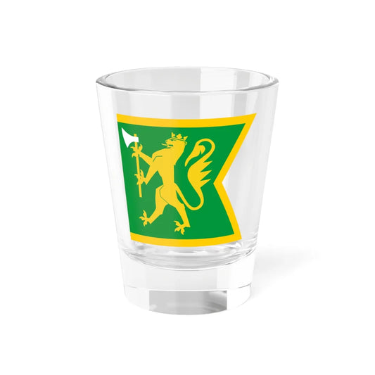Standard of the Military intelligence Battalion Norway (Norway) Shot Glass 1.5oz 1.5oz - Go Mug Yourself