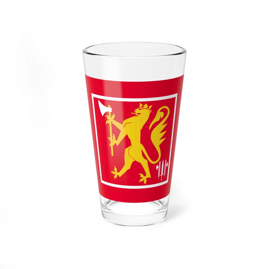 Standard of the Military Police Company Norway (Norway) Pint Glass 16oz 16oz - Go Mug Yourself
