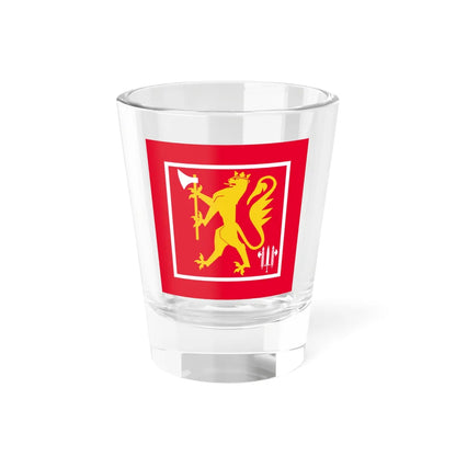 Standard of the Military Police Company Norway (Norway) Shot Glass 1.5oz 1.5oz - Go Mug Yourself