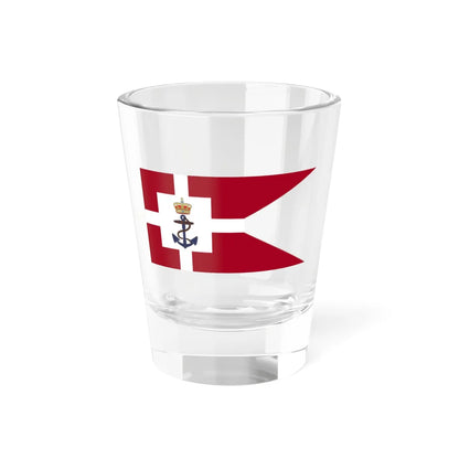 Standard of the Minister of Defense of Denmark (Denmark) Shot Glass 1.5oz 1.5oz - Go Mug Yourself