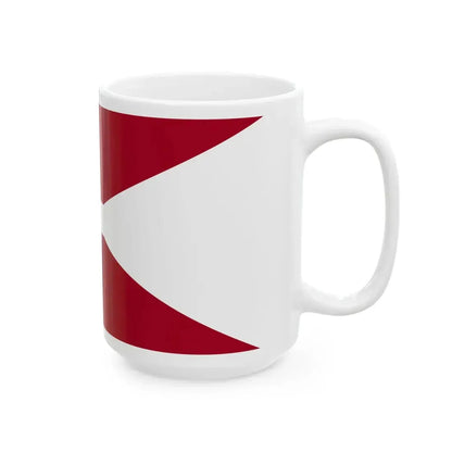 Standard of the Minister of Defense of Denmark (Denmark) White Coffee Mug - Go Mug Yourself
