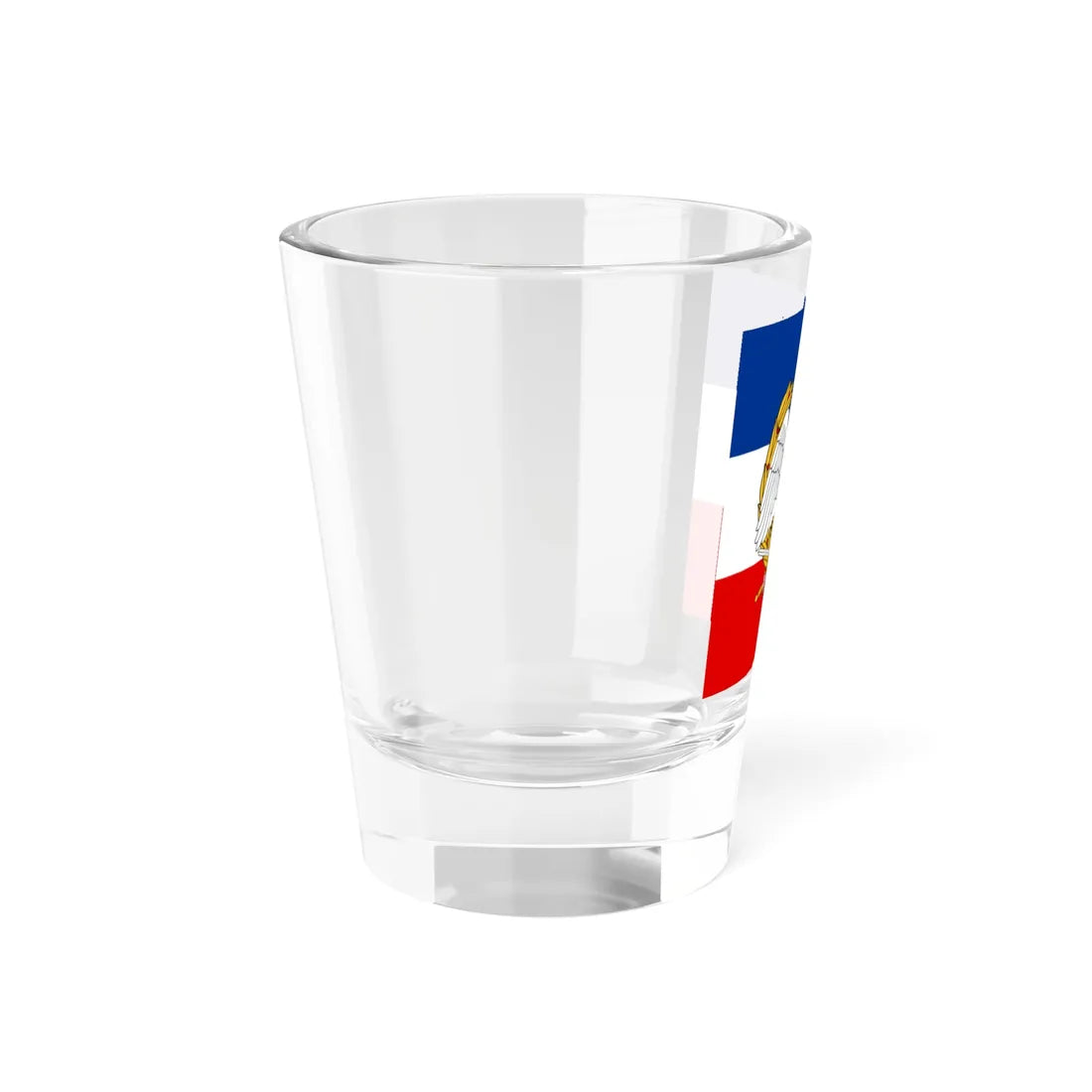 Standard of the Minister of Defense of Serbia and Montenegro (Yugoslavia) Shot Glass 1.5oz - Go Mug Yourself