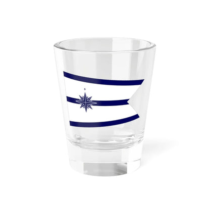 Standard of the Minister of Land Infrastructure Transport and Tourism Japan Coast Guard-bordered (Japan) Shot Glass 1.5oz 1.5oz - Go Mug Yourself