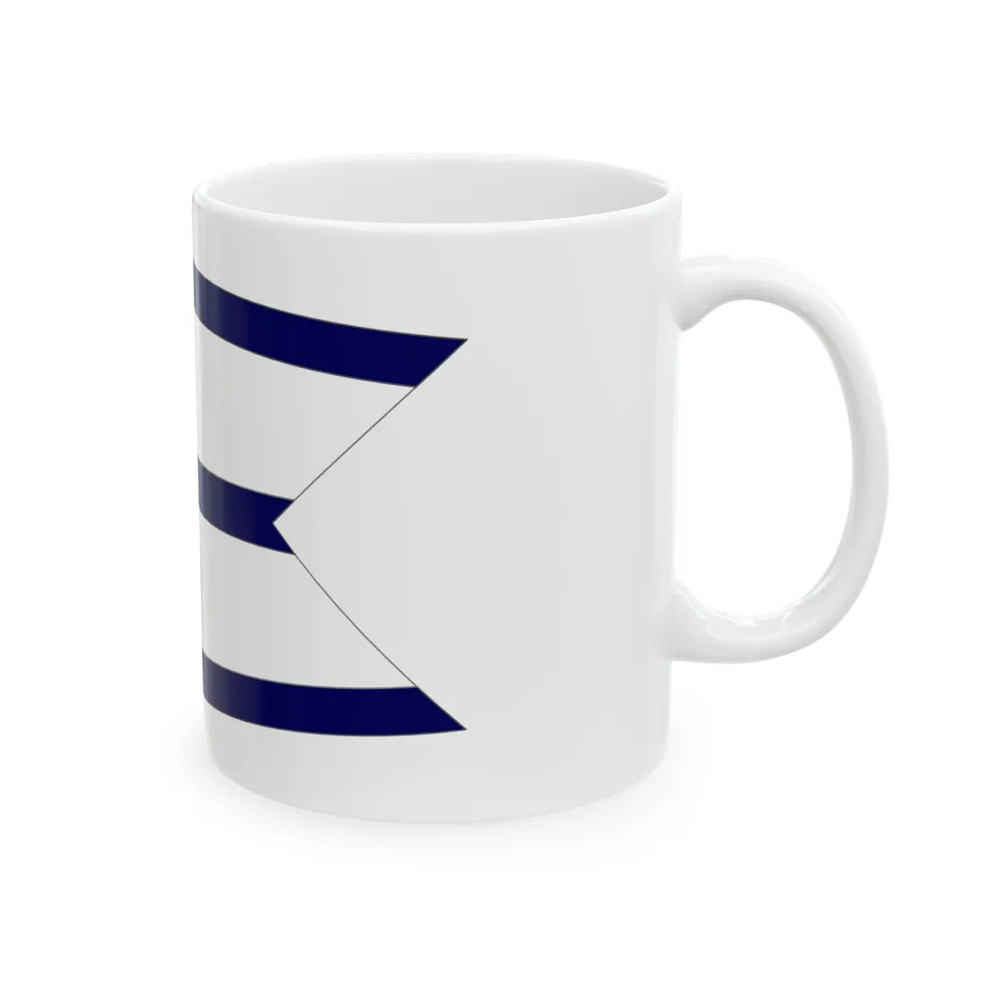 Standard of the Minister of Land Infrastructure Transport and Tourism Japan Coast Guard-bordered (Japan) White Coffee Mug - Go Mug Yourself
