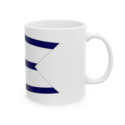 Standard of the Minister of Land Infrastructure Transport and Tourism Japan Coast Guard-bordered (Japan) White Coffee Mug - Go Mug Yourself