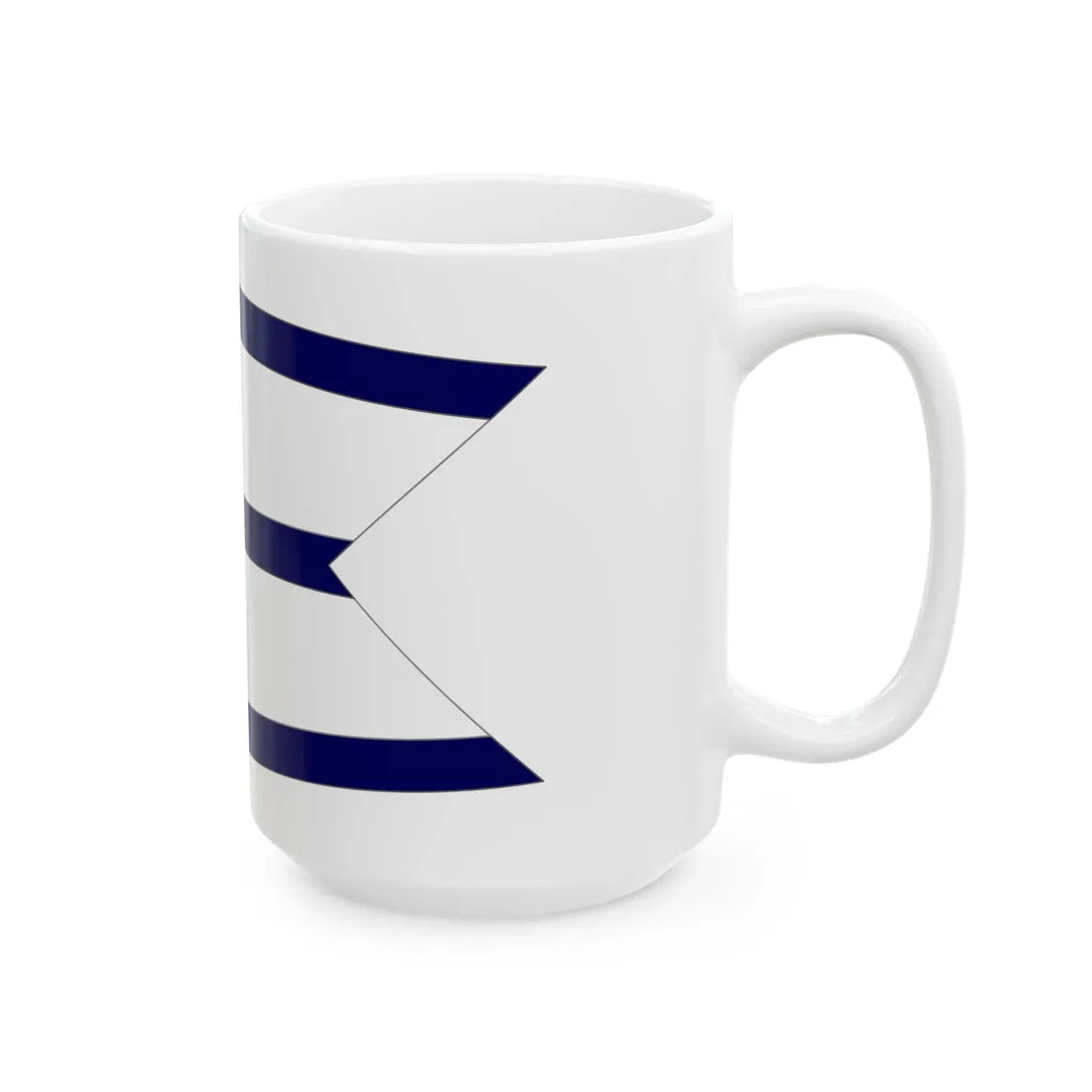 Standard of the Minister of Land Infrastructure Transport and Tourism Japan Coast Guard-bordered (Japan) White Coffee Mug - Go Mug Yourself