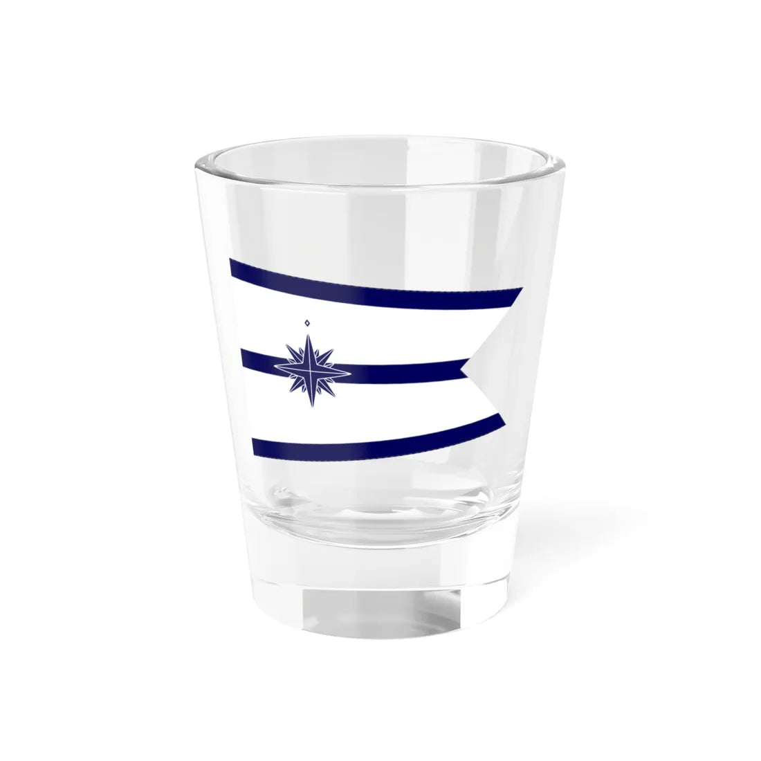 Standard of the Minister of Land Infrastructure Transport and Tourism Japan Coast Guard (Japan) Shot Glass 1.5oz 1.5oz - Go Mug Yourself