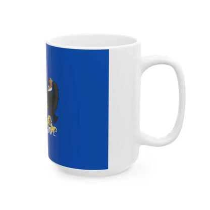 Standard of the Minister of National Defense of Chile (Chile) White Coffee Mug - Go Mug Yourself