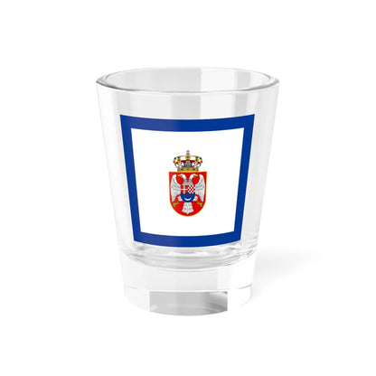 Standard of the Minister of the Army and Navy of Yugoslavia 1937-1944 (Yugoslavia) Shot Glass 1.5oz 1.5oz - Go Mug Yourself