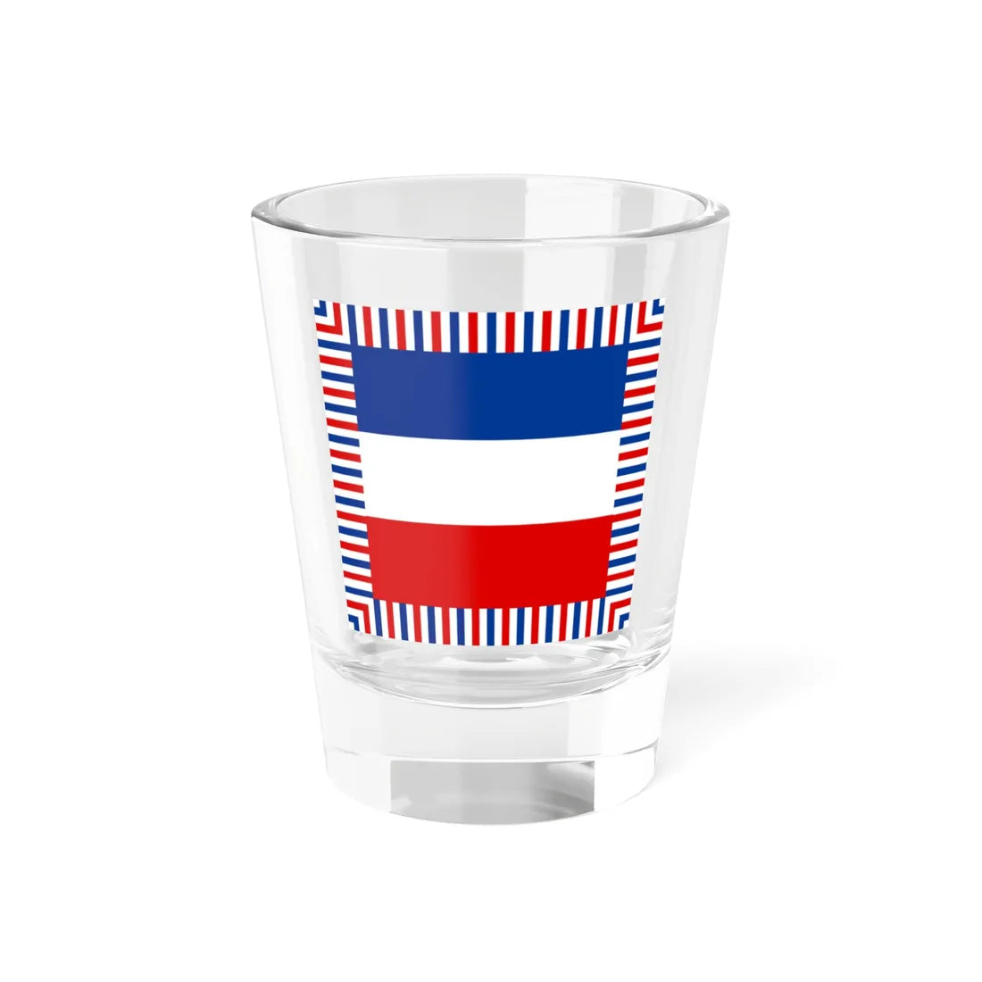 Standard of the Minister of the Army and Navy of Yugoslavia 1944-1945 (Yugoslavia) Shot Glass 1.5oz 1.5oz - Go Mug Yourself
