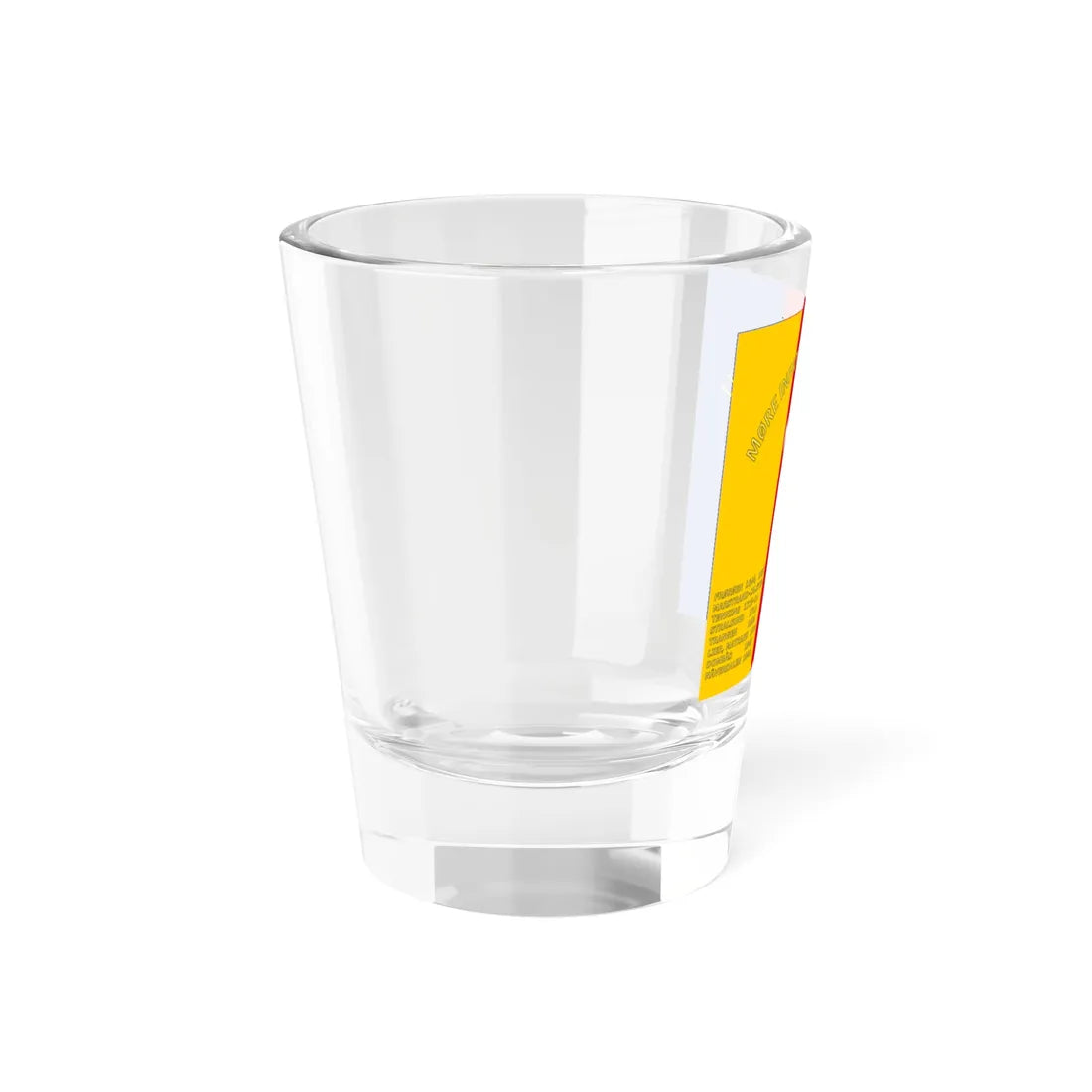 Standard of the Møre Infantry Regiment No.11 (Norway) Shot Glass 1.5oz - Go Mug Yourself
